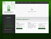 Tablet Screenshot of metalgelli.it